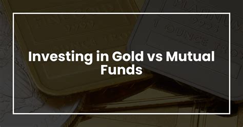 Investing In Gold Vs Mutual Funds Times Of Money