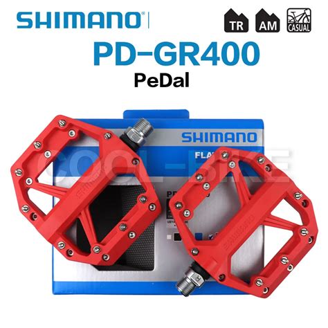 Shimano Pd Gr400 Gr500 Flat Pedals Flat Mtb Trail Enduro Bmx Bicycle