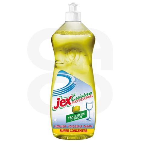 Liquide Vaisselle Jex Flacon De 1 Litre Parfum Citron JEX PROFESSIONNEL