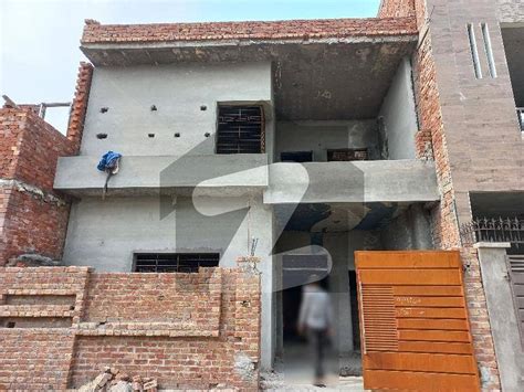 5 Marla Double Storey House Grey Structure For Sale In Pak Arab Housing