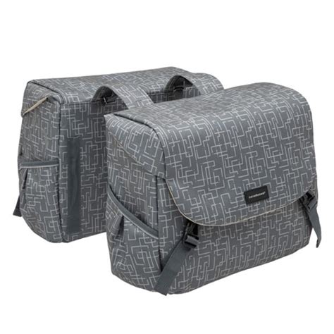 Sacoche Velo Porte Bagage A Pont Newlooxs Mondi Joy Ivy Gris Litres