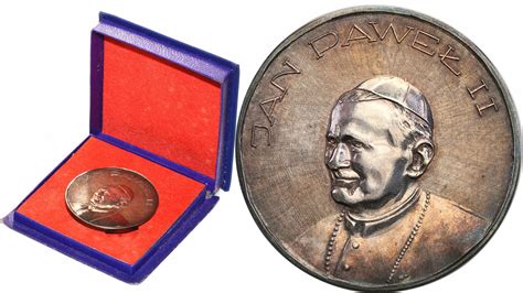 Medal Jan Paweł II 600 lat Jasnej Góry SREBRO st 1 archiwum niemczyk pl