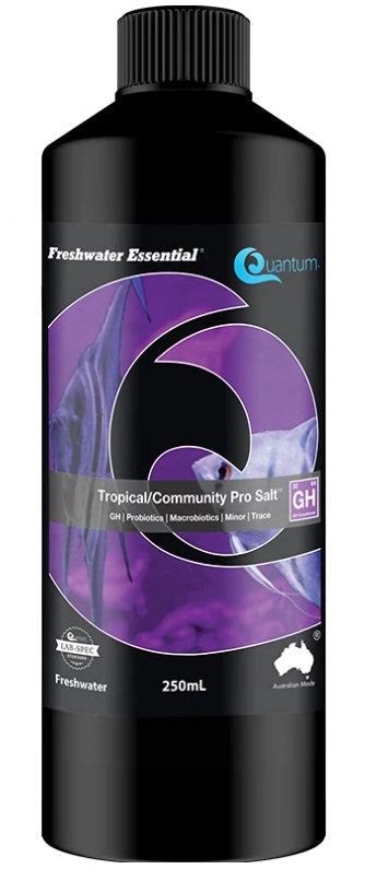 Quantum Kh Conditioner 1l Quantum Tropical Community Gh Pro Salt 250ml Hurstville Aquarium