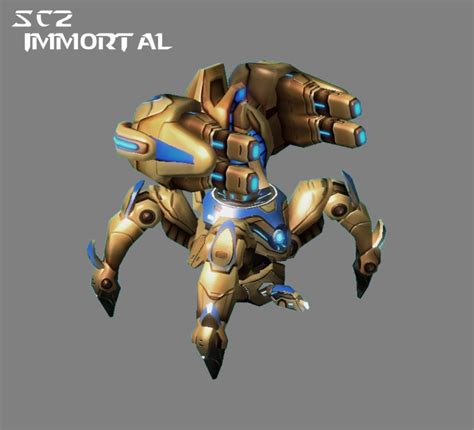 Sc2 Protoss Immortal New By Hammerthetank On Deviantart