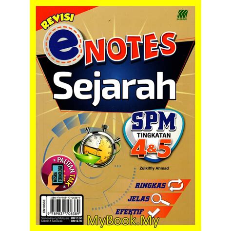 MyB Buku Rujukan Nota Revisi Enotes Tingkatan 4 5 SPM Sejarah