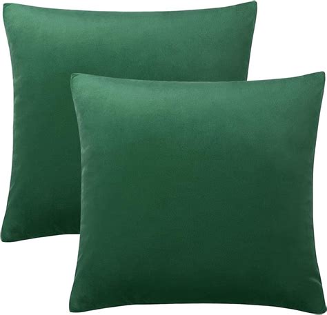 Nokolulu Velvet Decorative Throw Pillow Covers Couch Throw Pillow Covers 18x18 Set