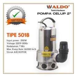 Jual POMPA CELUP AIR KOTOR 2 2 INCH OTOMATIS AUTOMATIC ALDO PC5018 PC