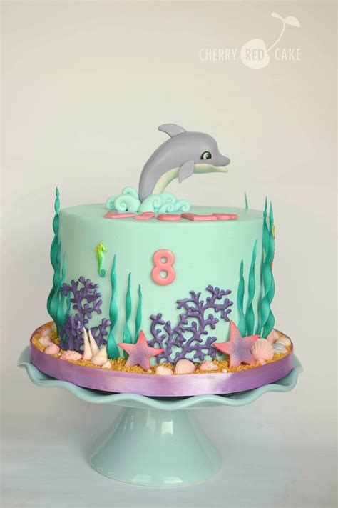 Delfin Torte Ocean Birthday Cakes Dolphin Birthday Cakes Dolphin Cakes