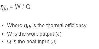 Thermal Efficiency Calculator Calculator Academy