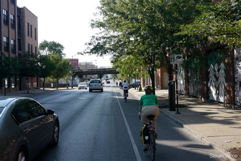 Milwaukee Avenue Bike Lane Steven Vance Flickr