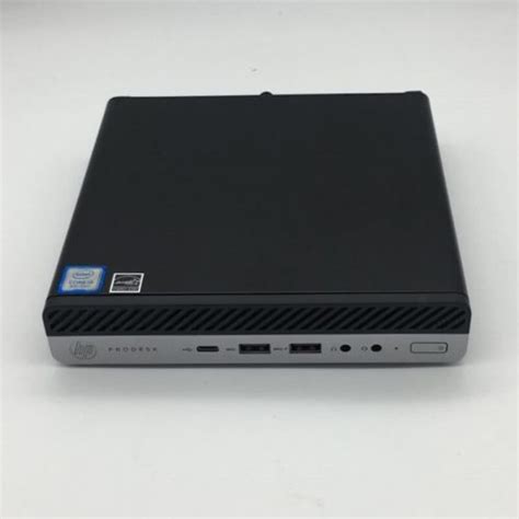 NEW HP Prodesk 600 G4 Mini PC Intel Quad Core I3 8100T 3 1Ghz 8GB