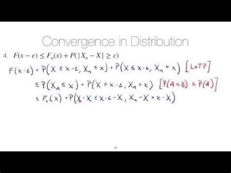 STAT 4520 Unit 3 Convergence Of Probability Implies Convergence In