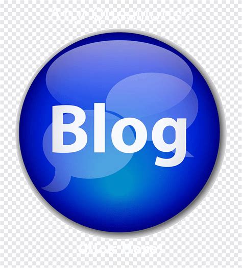 Blue Blog Icon Png