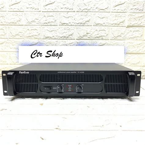 Power Firstclass FC A2500 Original Amplifier Firstclass FC A 2500