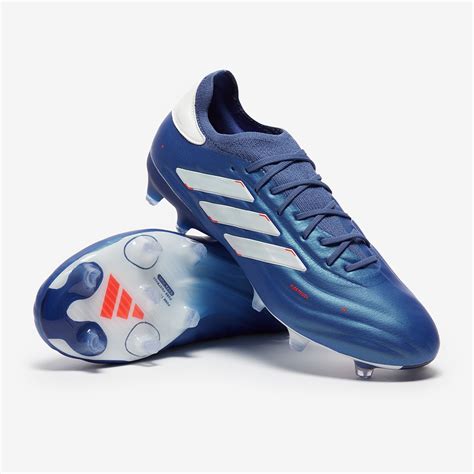 Adidas Copa Pure 2+ FG Marine Rush - Lucid Blue / White / Solar Red ...