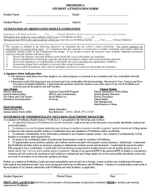 Student Attestation Complete With Ease AirSlate SignNow