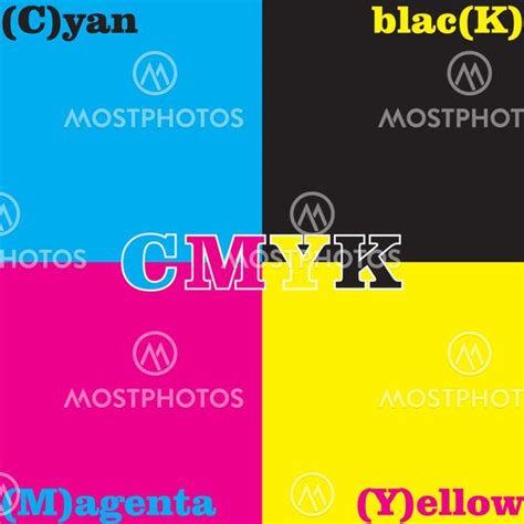 Cyan Magenta Yellow Black C Av Adrian Bud Mostphotos