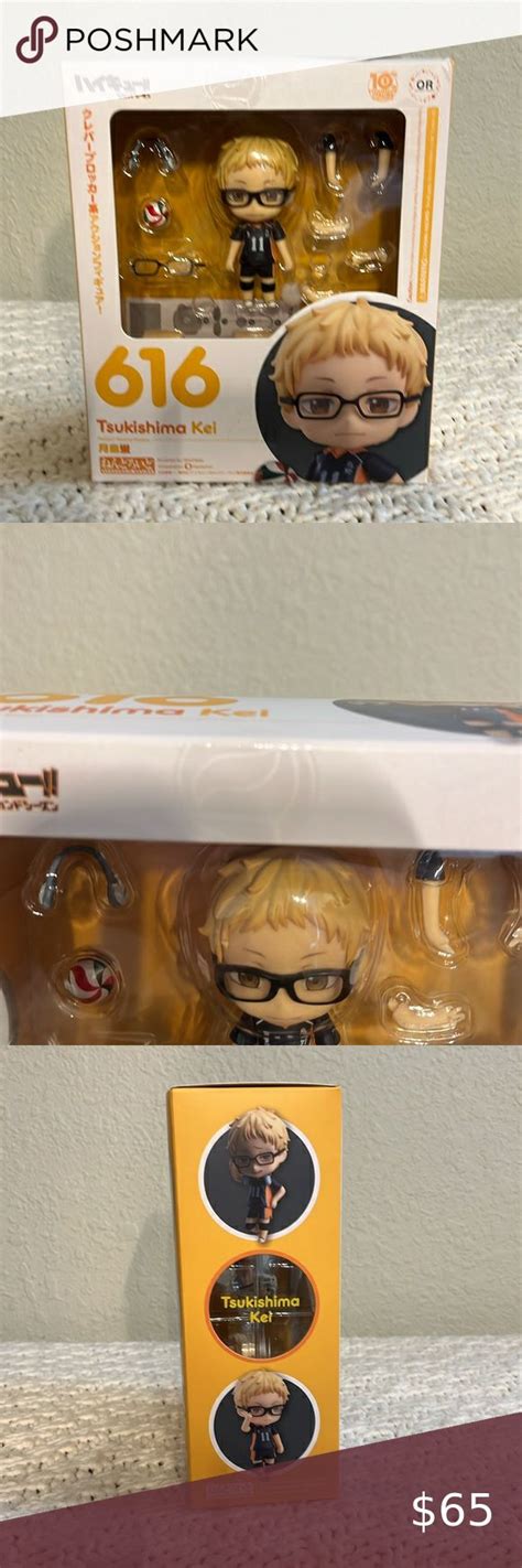 New Haikyuu Tsukishima Kei Nendoroid 616 From Japan Box Never Opened