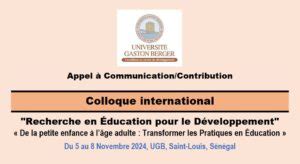 Appel Communication Contribution Colloque Red Sefs Cames