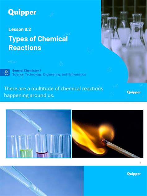 Types Chemical Reaction Pdf