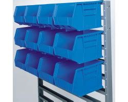 Akro Mils 30008 Single Sided Rail Rack