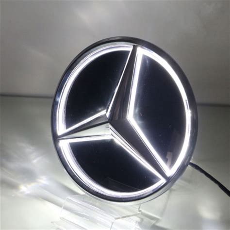 China Benz Coche Iluminado Led Logotipo Insignia De Mercedes Benz Glc