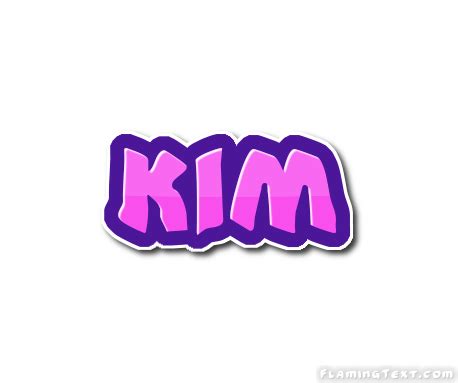 Kim Logo | Free Name Design Tool from Flaming Text