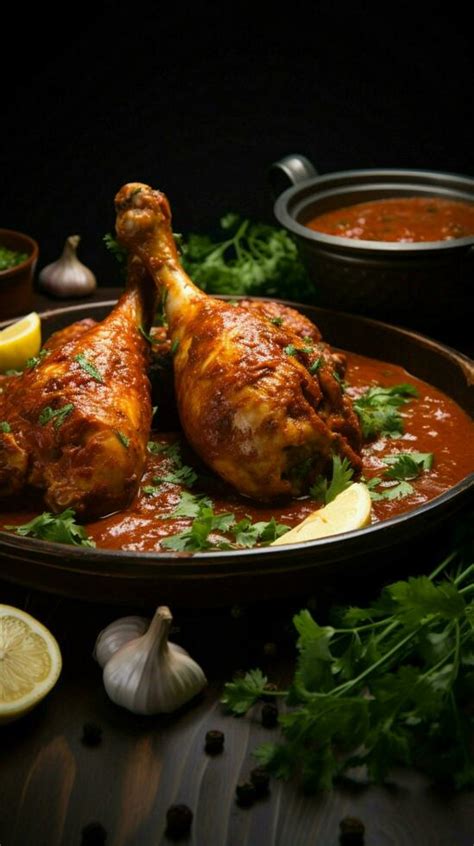 Flavorful Leg Ensemble Murg Tangri Masala A Tangdi Chicken Curry With