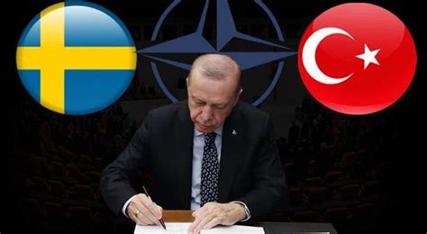 Cumhurbaşkanı Erdoğanın Imzasıyla İsveçin Nato üyeliği Mecliste