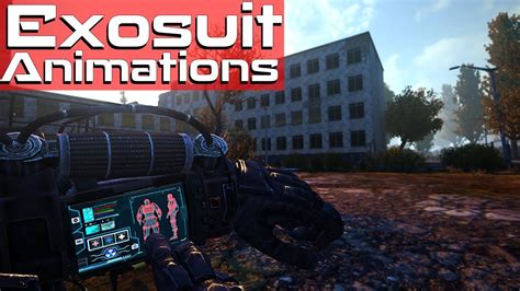 New Exosuit Animations For Stalker Anomaly Gamma Youtube