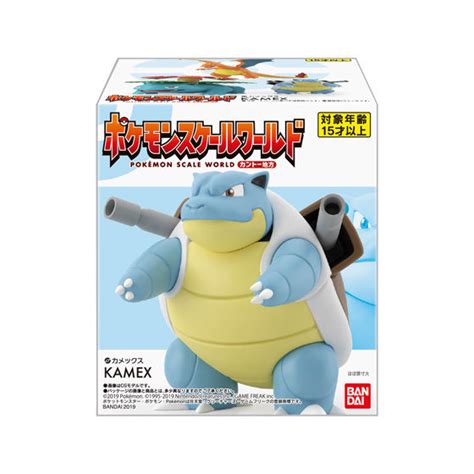 Pokemon Scale World Kanto Blastoise W O Gum Pok Mon Premium Bandai