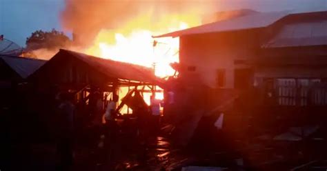 Tujuh Rumah Warga Ludes Terbakar Di Aceh Barat