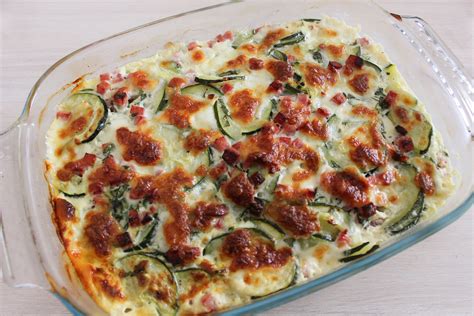 Gratin de Courgettes à la Mozzarella et au Basilic Délicimô Blog de