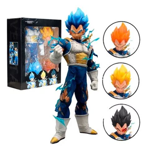 Figura Vegeta Blue Ultra Instinto Dragon Ball Z Super Cm Meses Sin