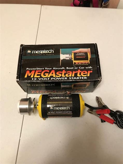 MEGATECH 12 VOLT MEGA STARTER - RC BOAT, PLANE AND CAR | #1935677952