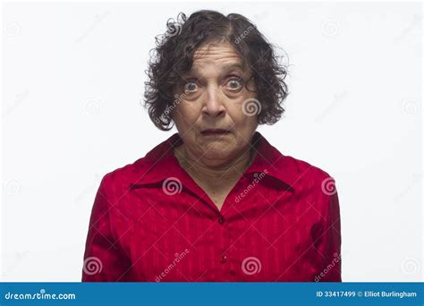 Woman In Disbelief Horizontal Stock Image Image Of Grimacing