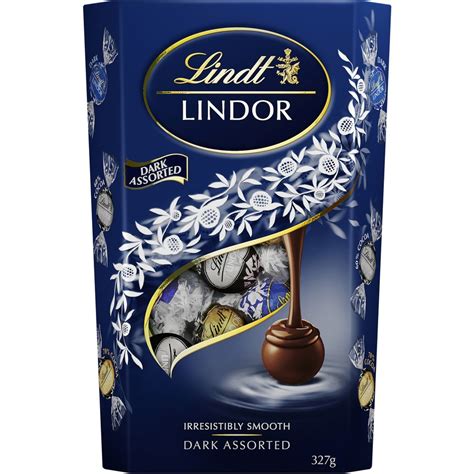 Lindt Lindor Dark Assorted 327g Big W