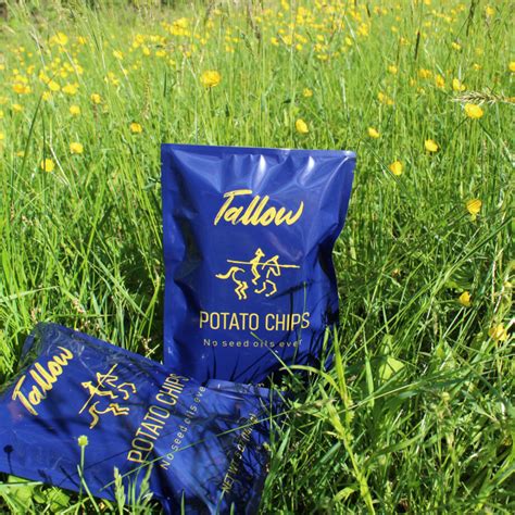 Beef Tallow Potato Chips No Seed Oil