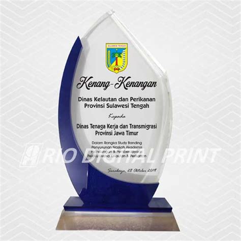 Plakat Akrilik Premium P5 15mm Rio Digital Printing Palu