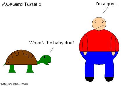 Awkward Turtle By Tehlunchbox On Deviantart