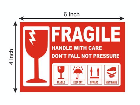 Fragile Sticker