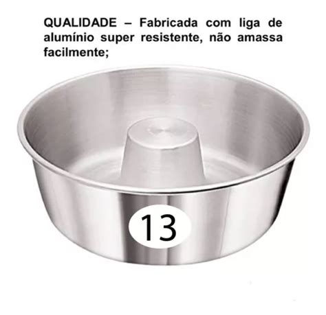 Forma Profissional Pudim Torta Suiça Assadeira Bolo 15 Cm