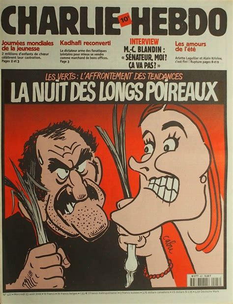 Charlie Hebdo 427 23 Août 2000 Couverture Cabu