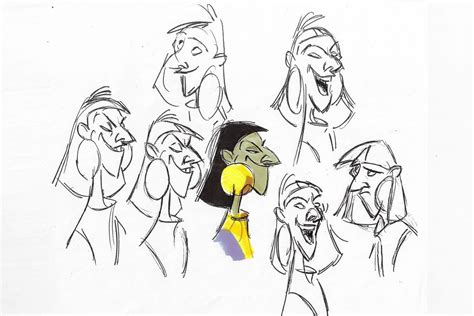 Living Lines Library The Emperors New Groove 2000 Character Design