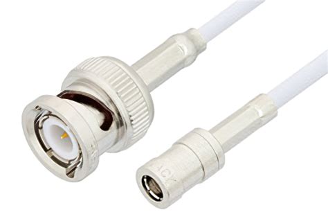 Smb Plug To Bnc Male Cable Using Rg Coax Rohs