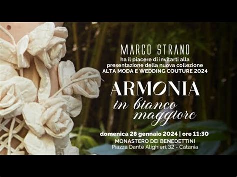 Armonia In Bianco Maggiore Di Marco Strano Youtube