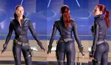 IRON MAN 2 Costume Test Photo Spotlights Scarlett Johansson's First ...