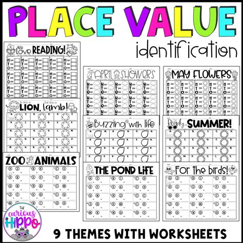 Place Value Worksheets for Spring - Worksheets Library