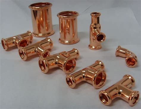 China Copper Press Fitting China Solder Ring Copper Fittings Pipe