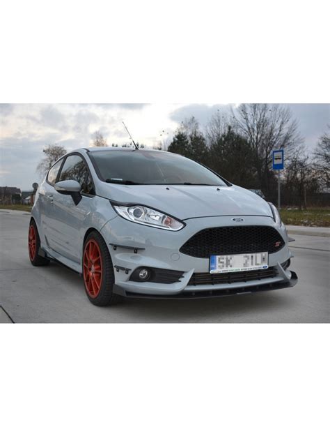 Lip Delantero Racing Durability V Ford Fiesta St Mk Facelift